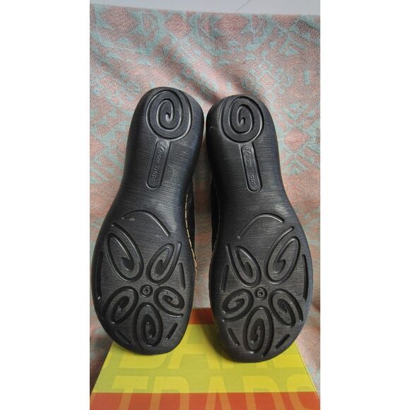 Bare Traps Palesa Women's Black Leather Slip On Clogs Slides 8.5M - Picture 9 of 9